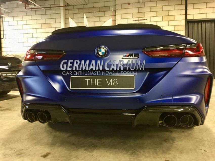 BMW M8 Competition tanpa sebarang penyamaran terdedah sebelum diperkenalkan secara rasmi 898471