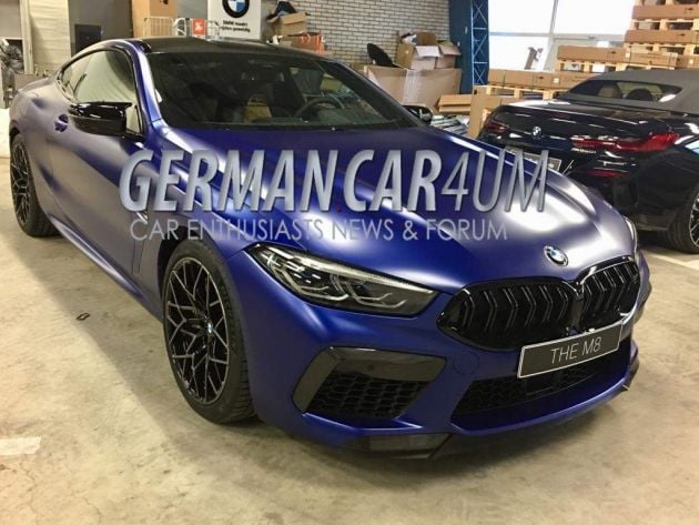 BMW M8 Competition tanpa sebarang penyamaran terdedah sebelum diperkenalkan secara rasmi