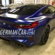 F92 BMW M8 Competition caught without any disguise