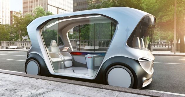 Bosch tunjuk kenderaan perantara EV di CES 2019