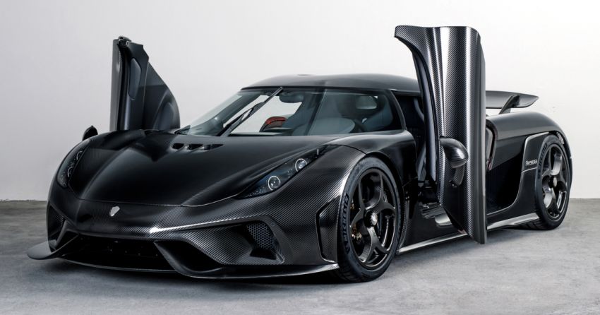 Koenigsegg Regera – first unit finished in bare carbon 899236
