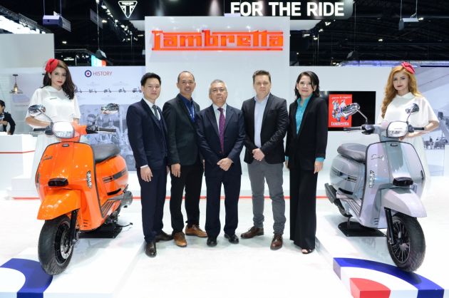 Lambretta V125 dan V200 masuk pasaran Thailand