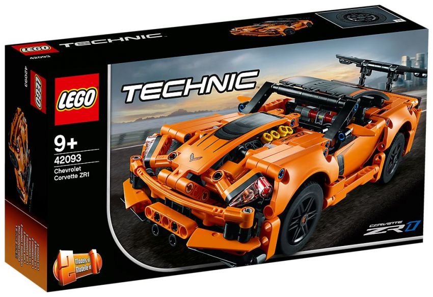 Lego Technic Chevrolet Corvette ZR1 revealed – 579 pieces, moving V8, alternate hot rod model, RM210 905739