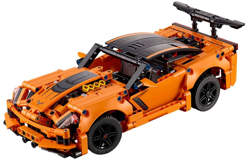 Lego Technic Chevrolet Corvette ZR1 revealed – 579 pieces, moving V8, alternate hot rod model, RM210 905742