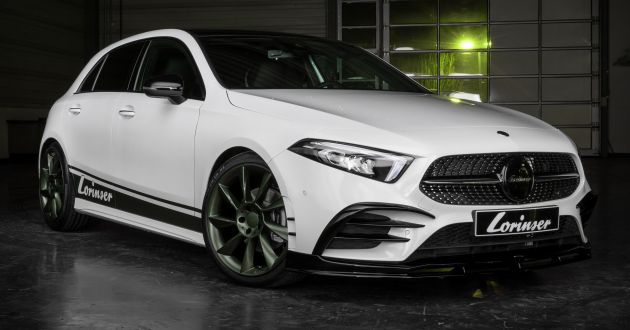 Mercedes-Benz A-Class W177 Lorinser Green Series – 258 hp/420 Nm, lebih garang, hanya 25-unit dihasilkan