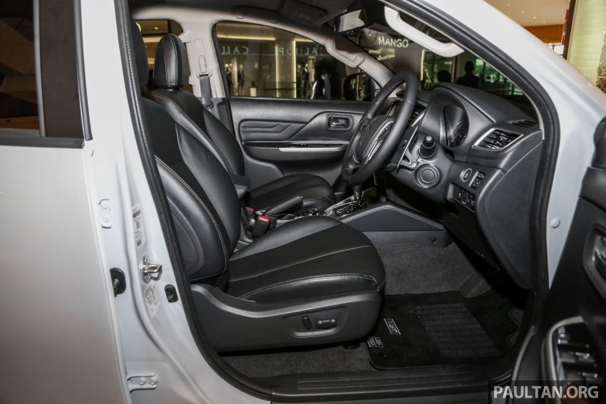2019 Mitsubishi Triton in Adventure trim – Malaysian-spec interior revealed; Forward Collision Mitigation 900139