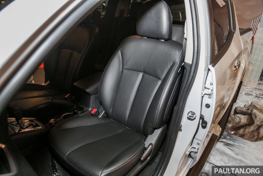 2019 Mitsubishi Triton in Adventure trim – Malaysian-spec interior revealed; Forward Collision Mitigation 900142