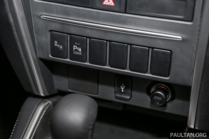 2019 Mitsubishi Triton in Adventure trim – Malaysian-spec interior revealed; Forward Collision Mitigation 900127