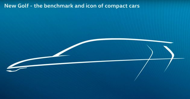 Volkswagen Golf Mk8 – <em>teaser</em> sudah disiar walaupun hanya akan muncul pada suku ketiga tahun hadapan