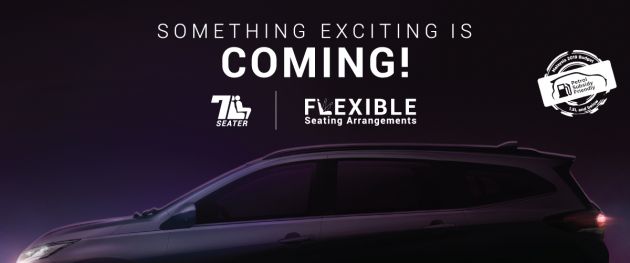 Perodua siar iklan, teaser SUV 7-tempat duduk baharu