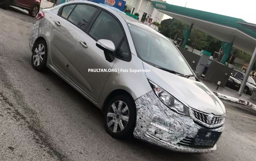 SPYSHOTS: Proton Persona facelift, X70-style grille? 897804