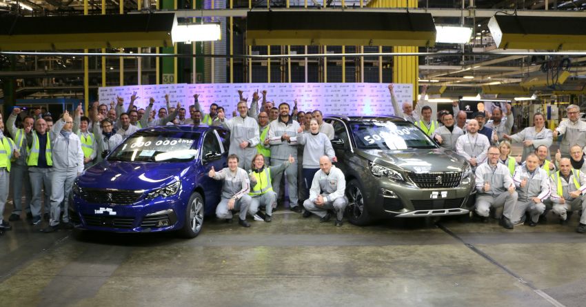 Production of Peugeot 308 reaches one million units 898033