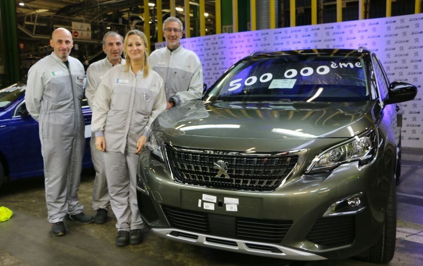 Production of Peugeot 308 reaches one million units 898034
