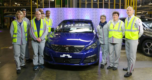 Production of Peugeot 308 reaches one million units