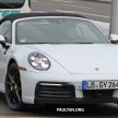 SPYSHOTS: Porsche 992 Cabriolet almost undisguised