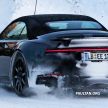 SPYSHOTS: Porsche 992 Turbo Cabrio seen testing