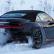 SPYSHOTS: Porsche 992 Turbo Cabrio seen testing