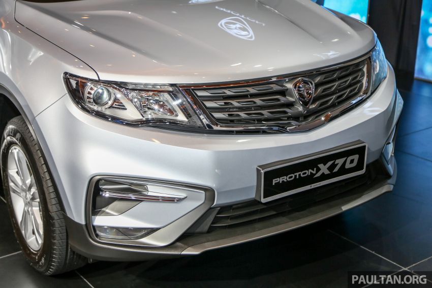 Proton X70  – perbandingan spesifikasi penuh 901640