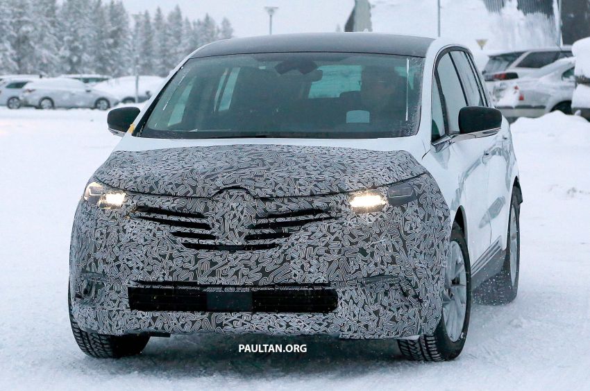 SPYSHOTS: Renault Espace facelift spotted testing 902066
