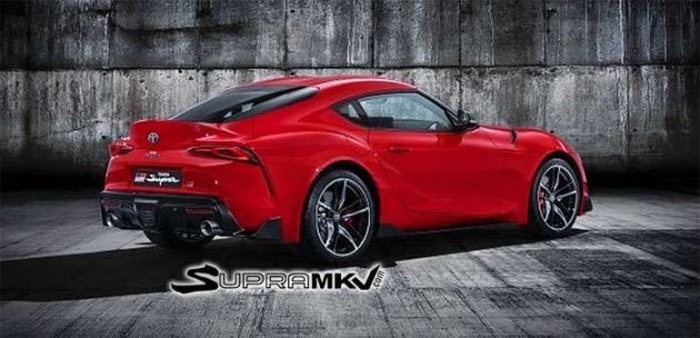 Toyota Supra A90 – imej bocor sepenuhnya!