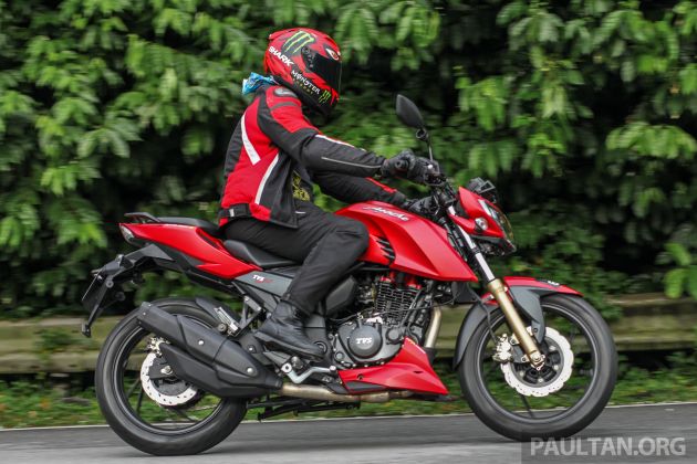 FIRST LOOK: 2017 TVS Apache RTR200 – RM10,950