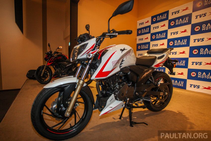 2019 TVS Apache RTR200 4V Race Edition and Neo X3i launched in Malaysia by Daju Motors – RM10,950 901333