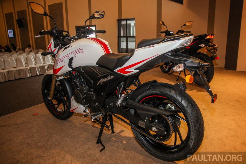 2019 TVS Apache RTR200 4V Race Edition and Neo X3i launched in Malaysia by Daju Motors – RM10,950 901338