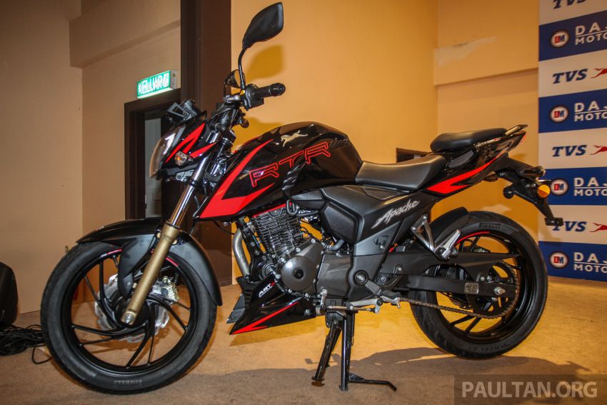 2019 TVS Apache RTR200 4V Race Edition and Neo X3i launched in Malaysia by Daju Motors – RM10,950 901311
