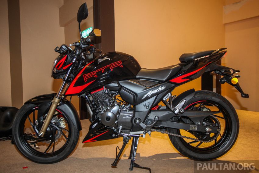 2019 TVS Apache RTR200 4V Race Edition and Neo X3i launched in Malaysia by Daju Motors – RM10,950 901315