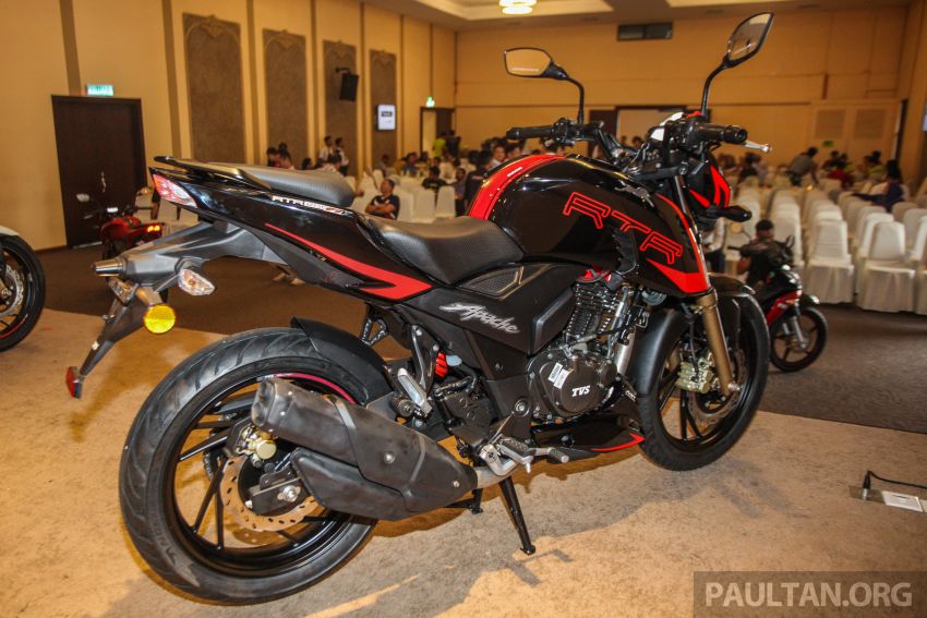 2019 TVS Apache RTR200 4V Race Edition and Neo X3i launched in Malaysia by Daju Motors – RM10,950 901317