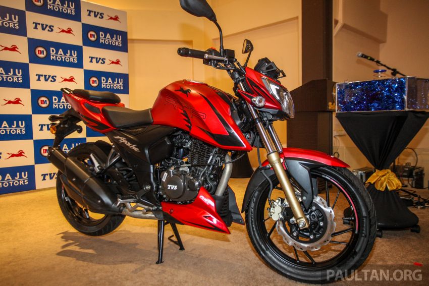 2019 TVS Apache RTR200 4V Race Edition and Neo X3i launched in Malaysia by Daju Motors – RM10,950 901320