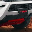 Toyota Hilux Black Rally Edition, alatan TRD didedah
