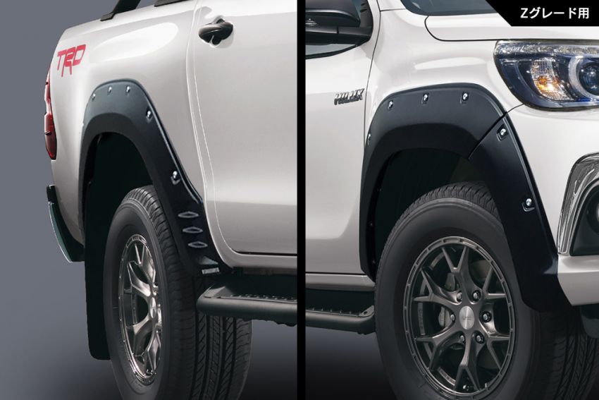 Toyota Hilux Black Rally Edition, TRD parts revealed 905714