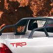 Toyota Hilux Black Rally Edition, TRD parts revealed