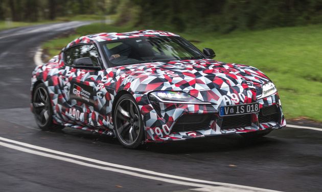 Toyota Supra A90 – imej bocor sepenuhnya!