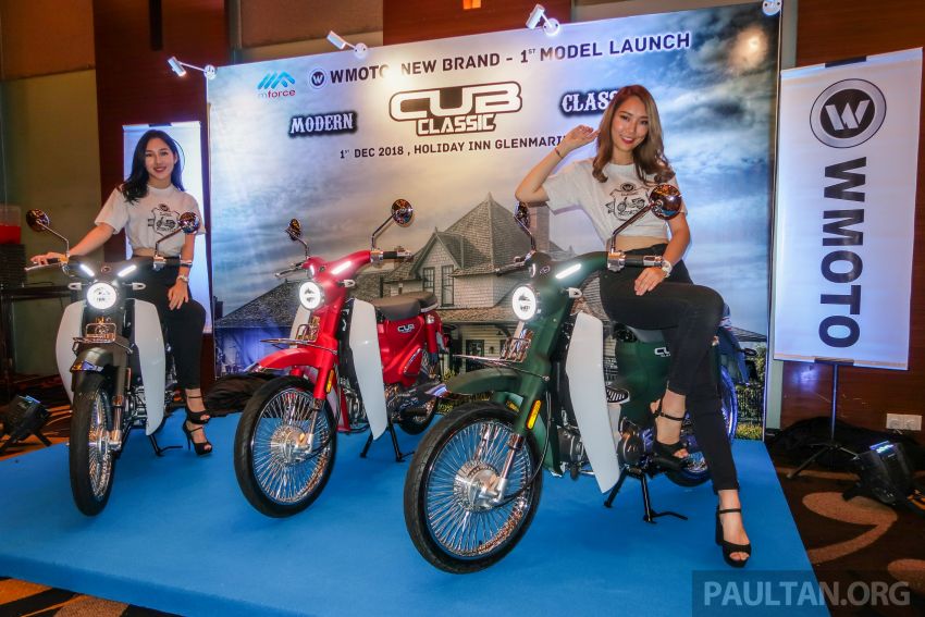 WMoto Cub Classic dilancar di M’sia – 110 cc, RM4,588 897541