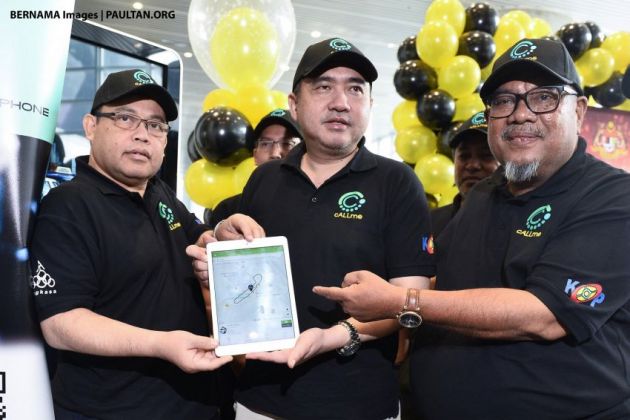 Aplikasi cALLme untuk teksi di KLIA, KLIA2 diperkenal