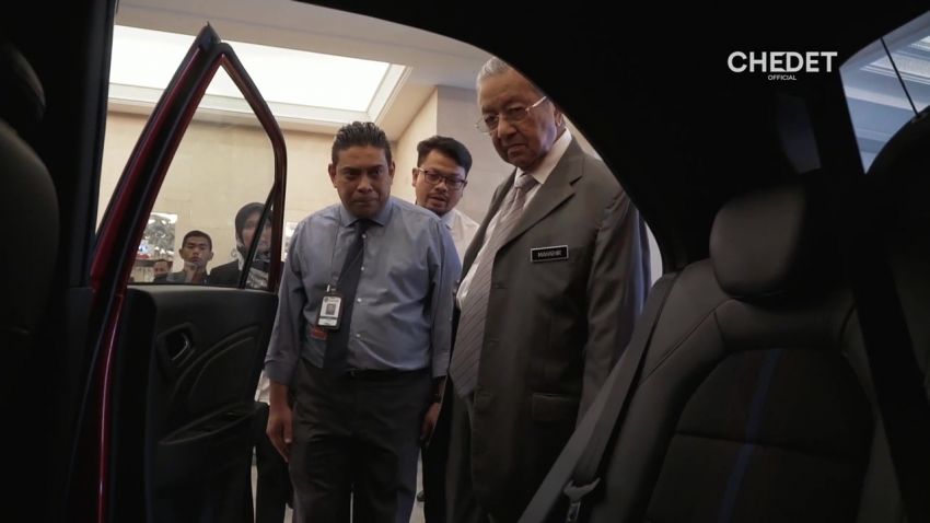2019 Proton Iriz facelift reveals itself to Tun Mahathir 917207