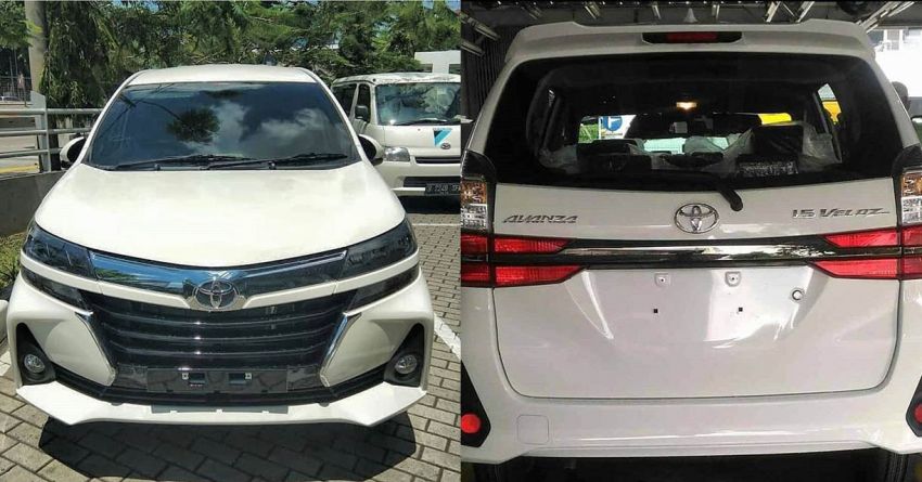 2019 Toyota Avanza facelift gets revealed before debut 907225