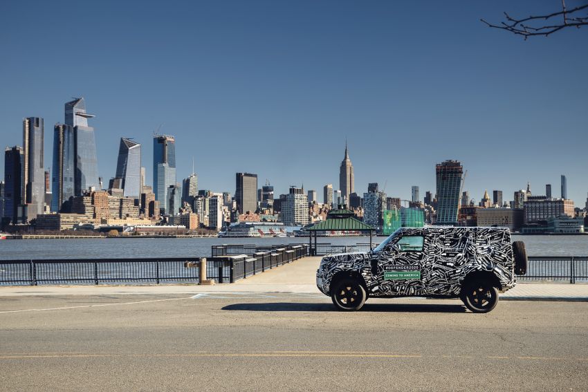 Land Rover Defender 2020 – video <em>teaser</em> disiar 907616