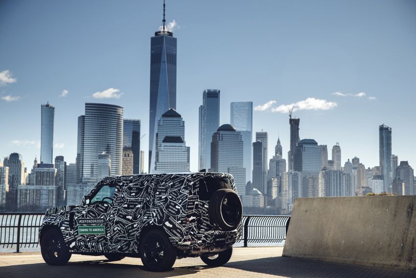 Land Rover Defender 2020 – video <em>teaser</em> disiar 907619