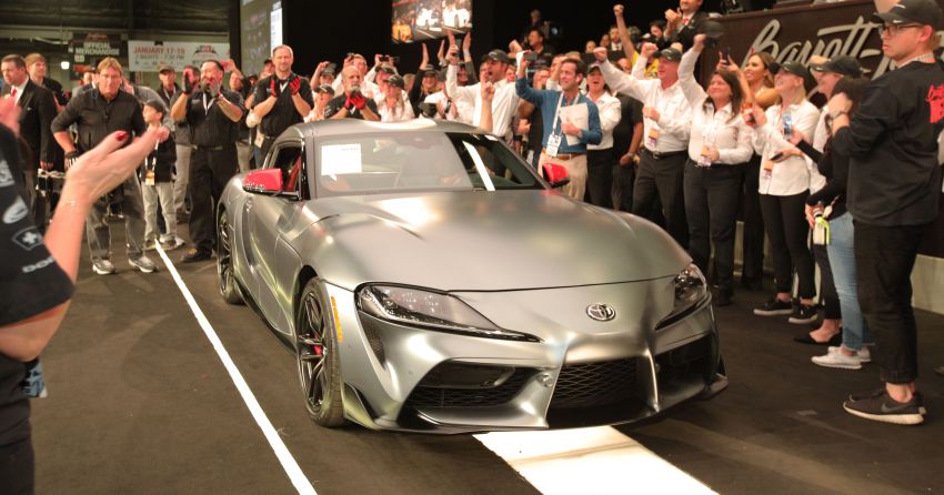 First production Toyota GR Supra sold for RM8.7 mil! 914253