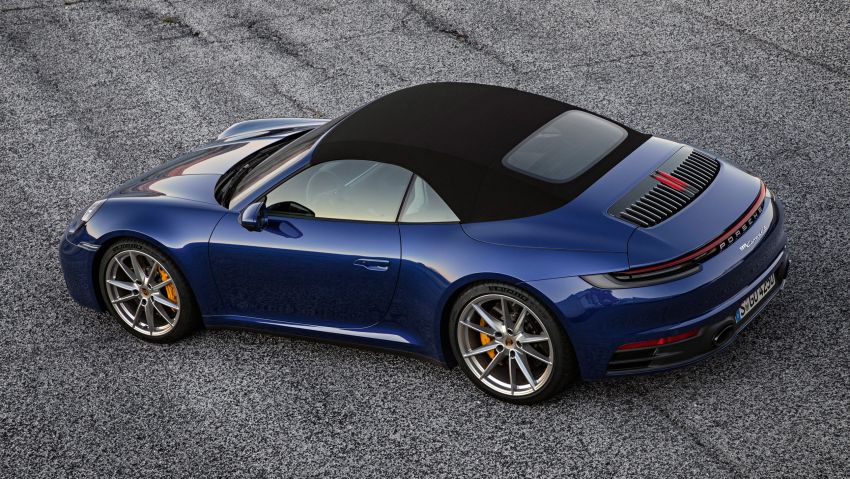 New Porsche 911 Cabriolet revealed, the open-top 992 908124