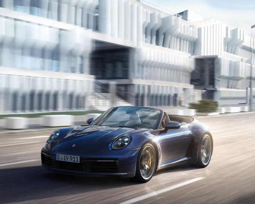 New Porsche 911 Cabriolet revealed, the open-top 992 908171