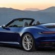 Porsche 911 Cabriolet baru, siri 922 bumbung terbuka