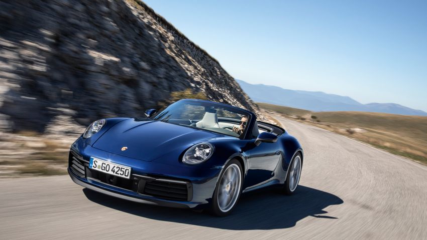 New Porsche 911 Cabriolet revealed, the open-top 992 908118