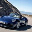 Porsche 911 Cabriolet baru, siri 922 bumbung terbuka