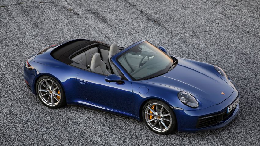 New Porsche 911 Cabriolet revealed, the open-top 992 908121