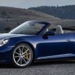 Porsche 911 Cabriolet baru, siri 922 bumbung terbuka