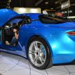 Alpine A110 goes on display at Singapore Motor Show